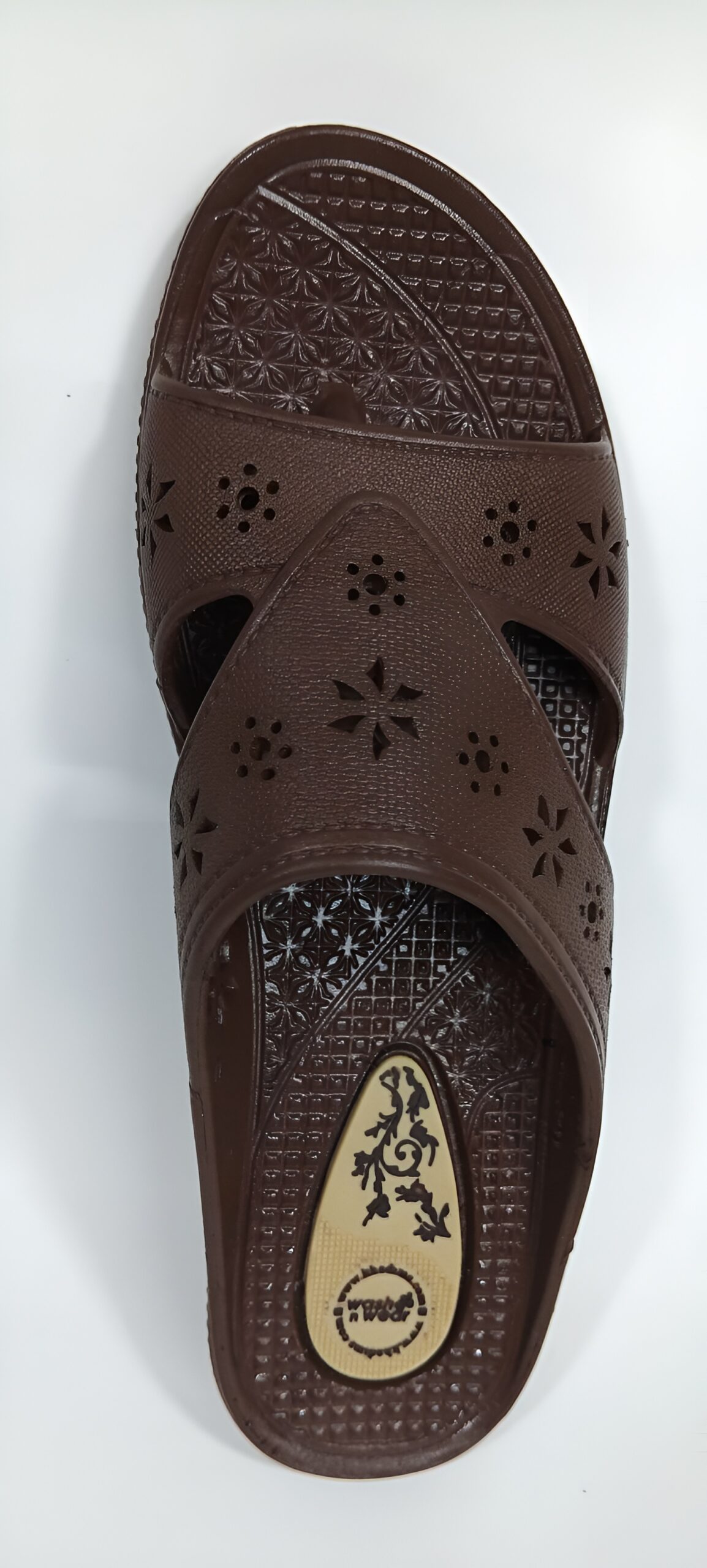 Comfort Step Rubber Brown Casual Slippers – Everyday Ease for Your Feet - Image 3