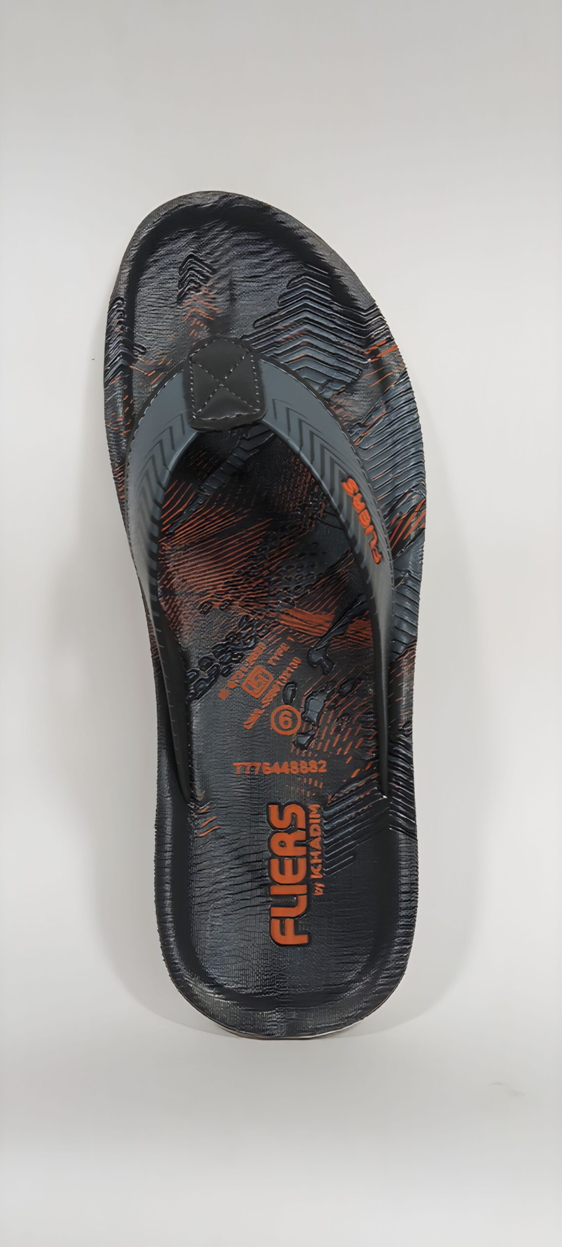 Men’s Flip-Flops SLIPER – Black & Orange